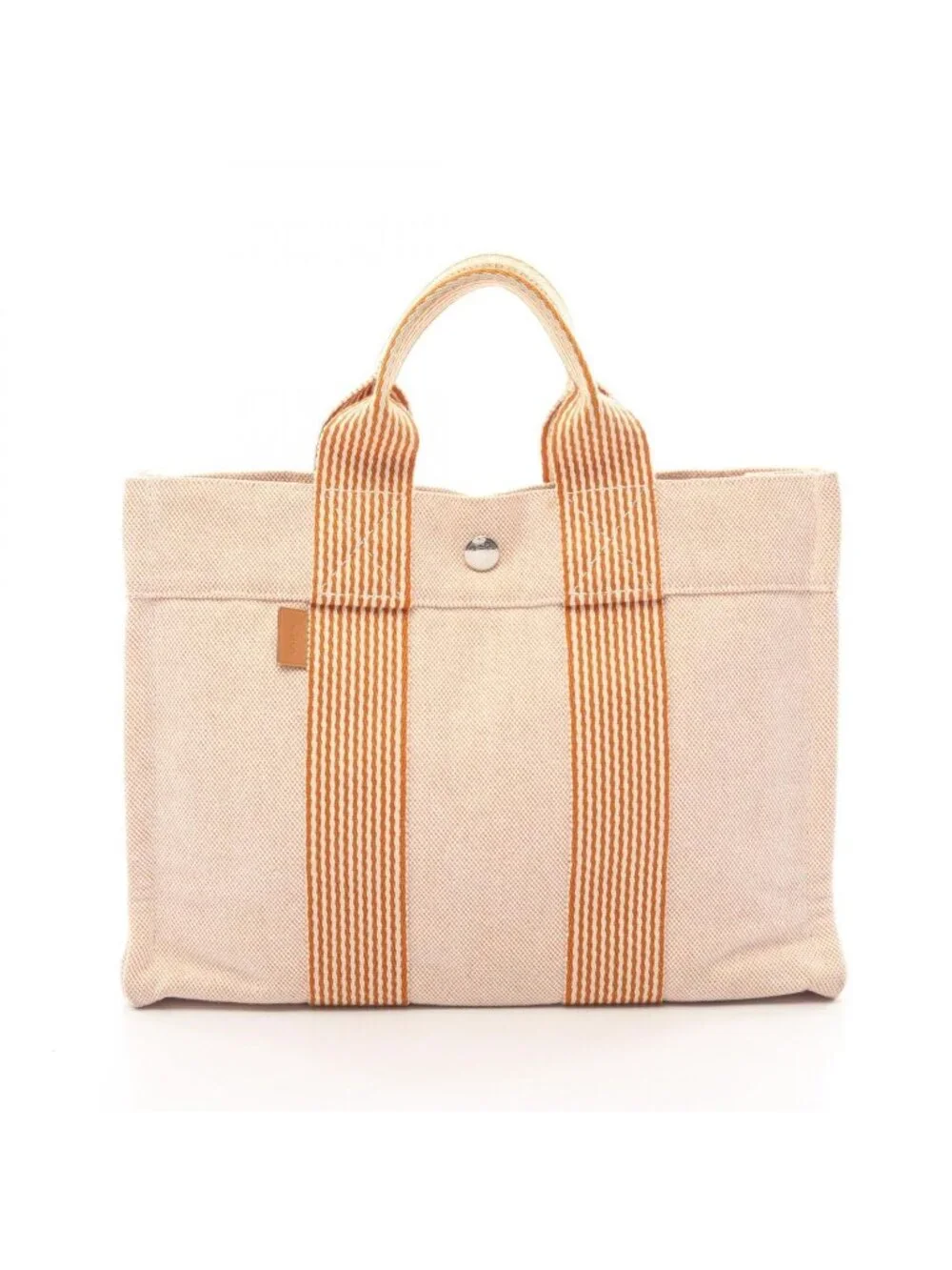 Hermes Tote Bag New Fourre Tout PM Orange Canvas